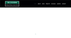 Desktop Screenshot of olssonelec.com